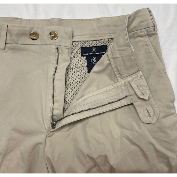 HART SCHAFFNER MARK FLAT FRONT STONE SHORTS MENS SIZE 40 - Picture 8 of 11